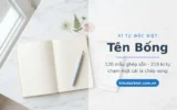 Tên Bống kí tự đặc biệt chép 1 chạm