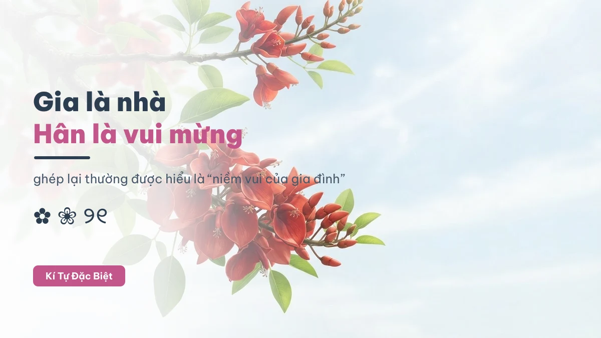 Ý nghĩa tên Gia Hân theo âm Hán Việt