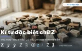 Kí tự đặc biệt chữ Z — chữ z nhỏ và chữ z kiểu trên khối chữ in